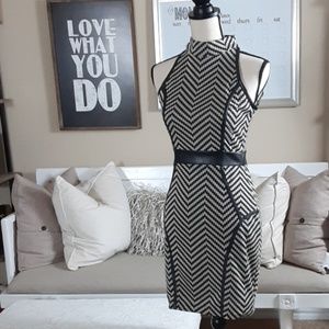 Charlotte Russe Mock Turtleneck Halter Dress (S)